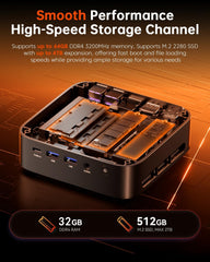 ACEMAGIC K1 AMD Ryzen 5 7430U Mini PC