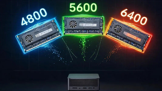 RAM DDR5-4800 vs 5600 vs 6400