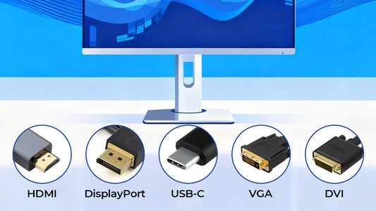 Type de câble du moniteur