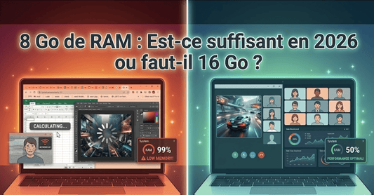 8 Go de RAM : Est-ce vraiment suffisant en 2026 ou faut-il passer à 16 Go ?