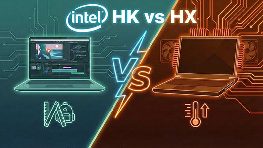 Intel HK vs HX : différences pratiques, CPU typiques et comment choisir