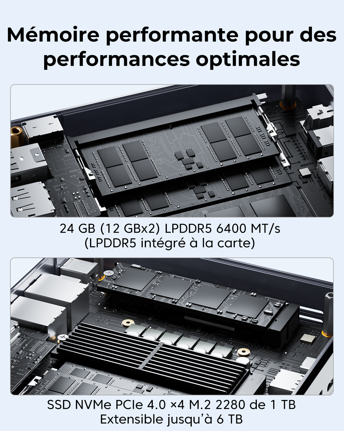 ACEMAGIC F5A AMD Ryzen 7 H255 Mini PC