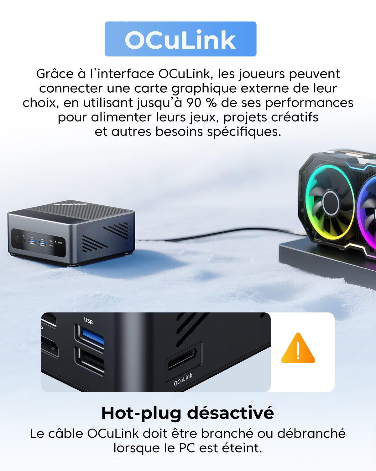 ACEMAGIC F5A AMD Ryzen 7 H255 Mini PC
