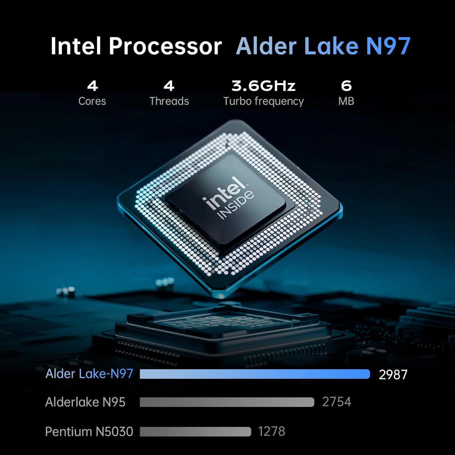 ACEMAGIC ‎LX15 Intel Alder Lake N97 Laptop