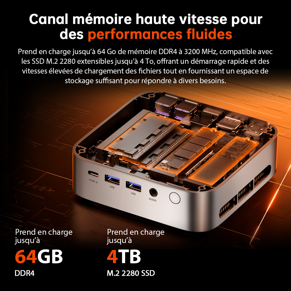 ACEMAGIC K1 AMD Ryzen 3 3300/4300U Mini PC